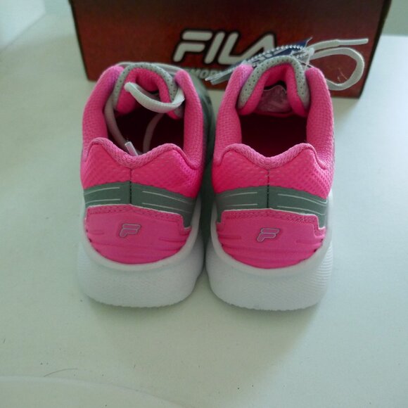 NWT Fila Women’s Memory Panorama running shoes size 6.5 gray/pink - Picture 5 of 6